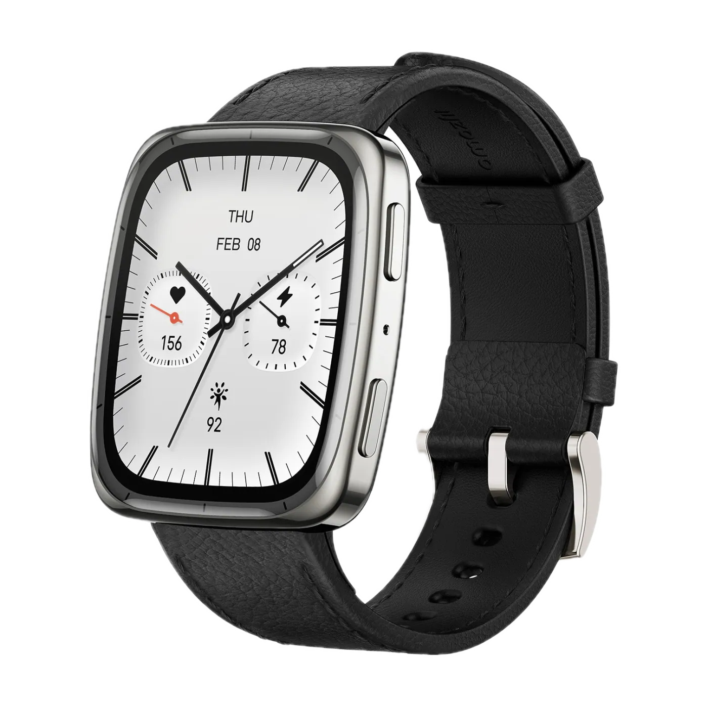 Amazfit Active 2 (Square) smartwatch · AMOLED 1,75" safira · GPS · até 10 dias — Titanio Tech