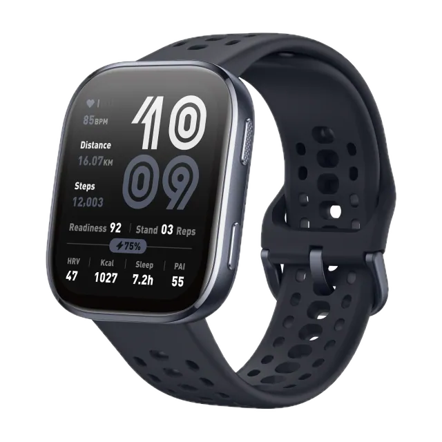 Amazfit Bip 6 smartwatch · AMOLED 1,97" · GPS · hasta 14 días — Titanio Tech