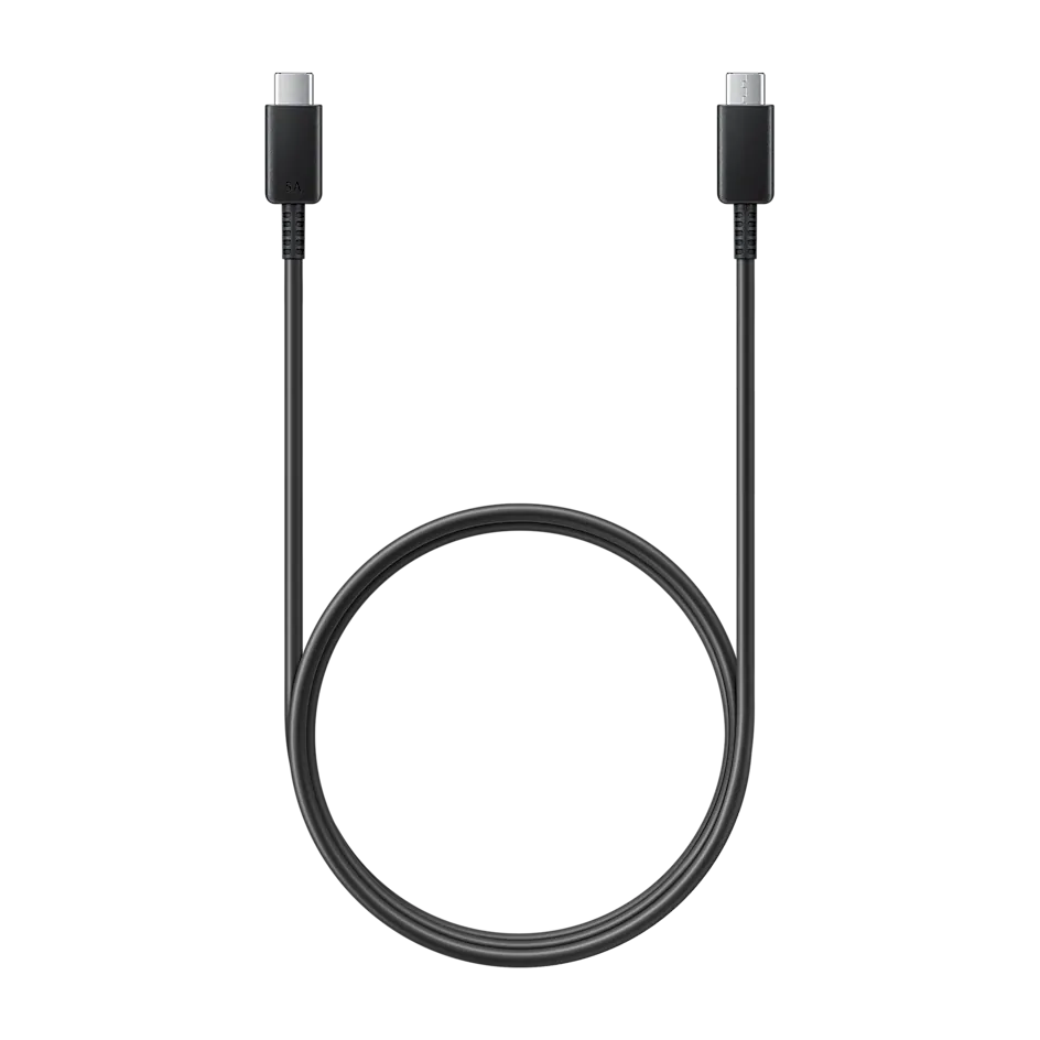 Cable Samsung USB-C a USB-C 5 A 1 m (EP-DN975) cable USB-C a USB-C · 5 A · 1 m — Titanio Tech
