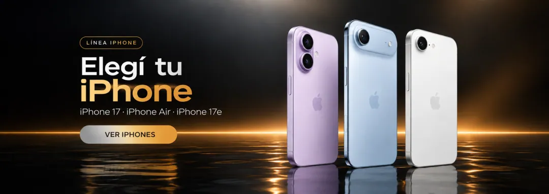 Elegí tu iPhone: iPhone 17, iPhone Air y iPhone 17e. Ver iPhones