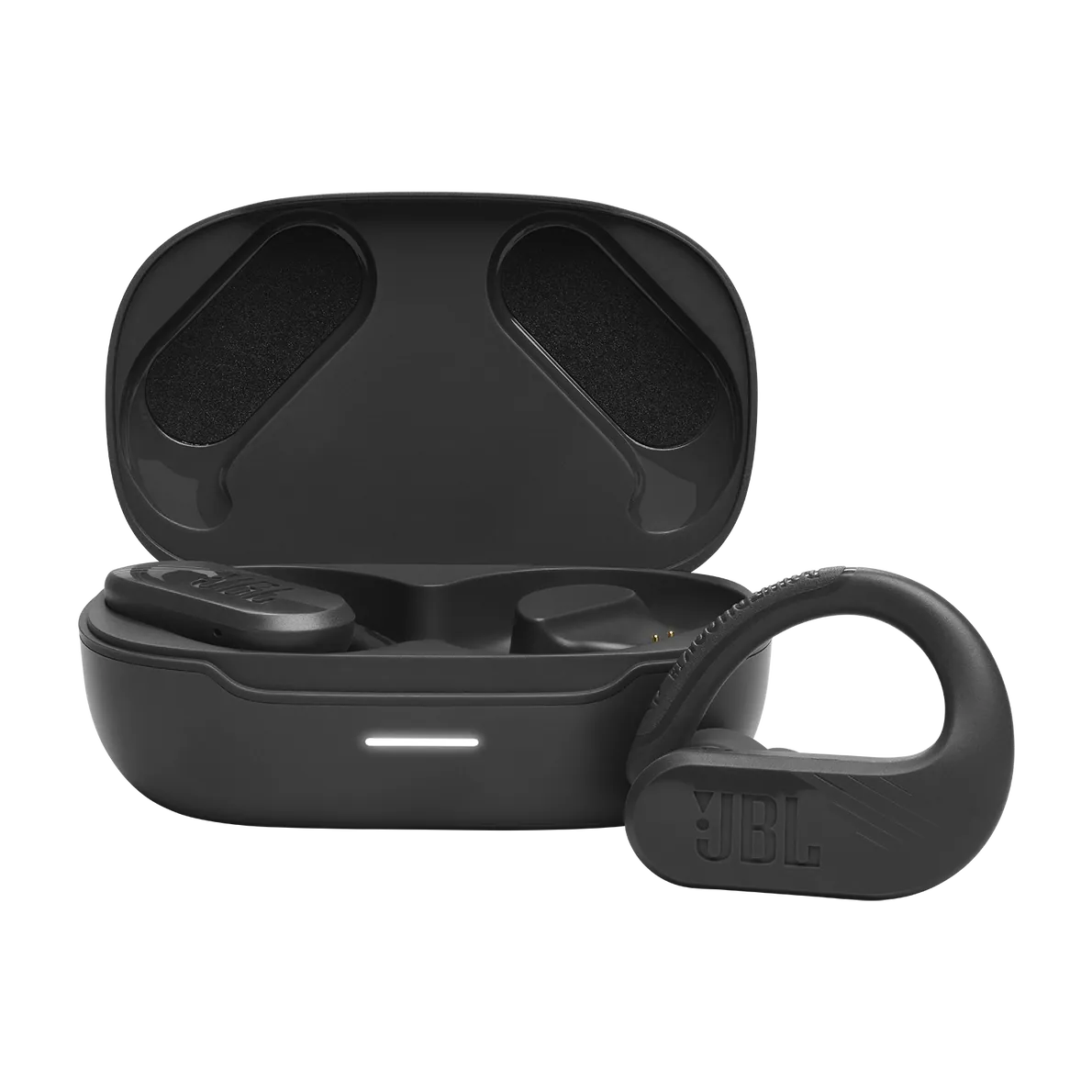 JBL Endurance Peak 3 fone true wireless esportivo · gancho · IP68 · até 50 h — Titanio Tech