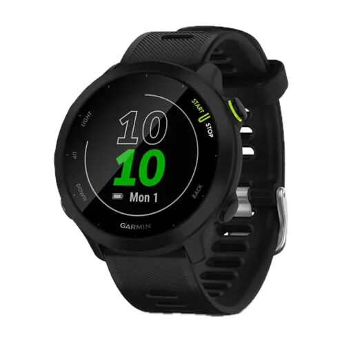 Forerunner 55 running — Titanio Tech