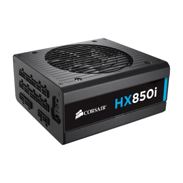 HX850i 850 W · 80+ Platinum · ATX 3.0 — Titanio Tech