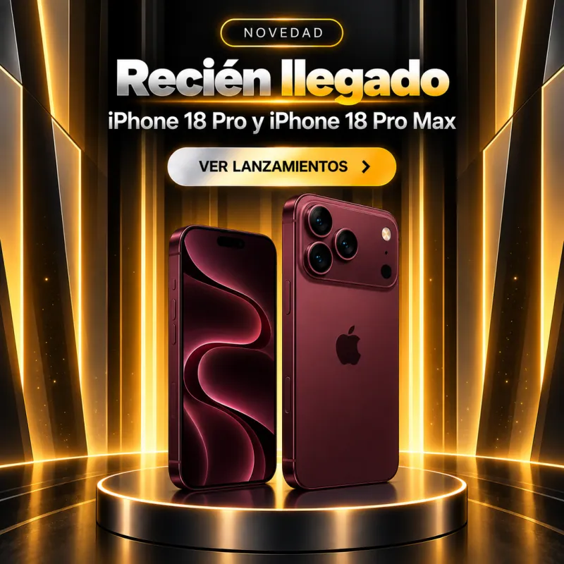 Recién llegado: iPhone 18 Pro y iPhone 18 Pro Max