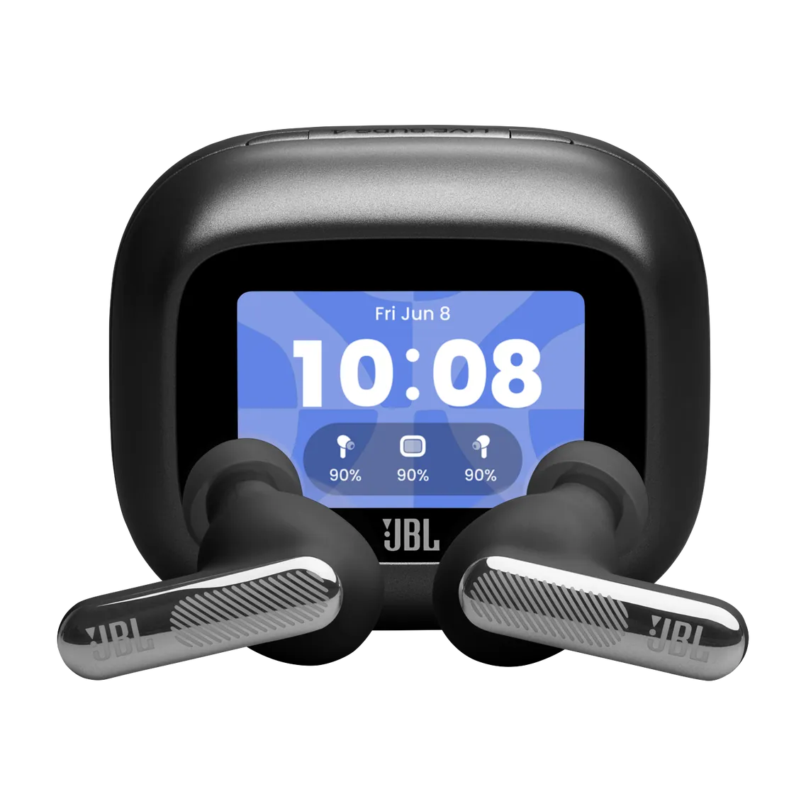 JBL Live Beam 4 fone true wireless premium · ANC adaptativo · estojo com tela — Titanio Tech