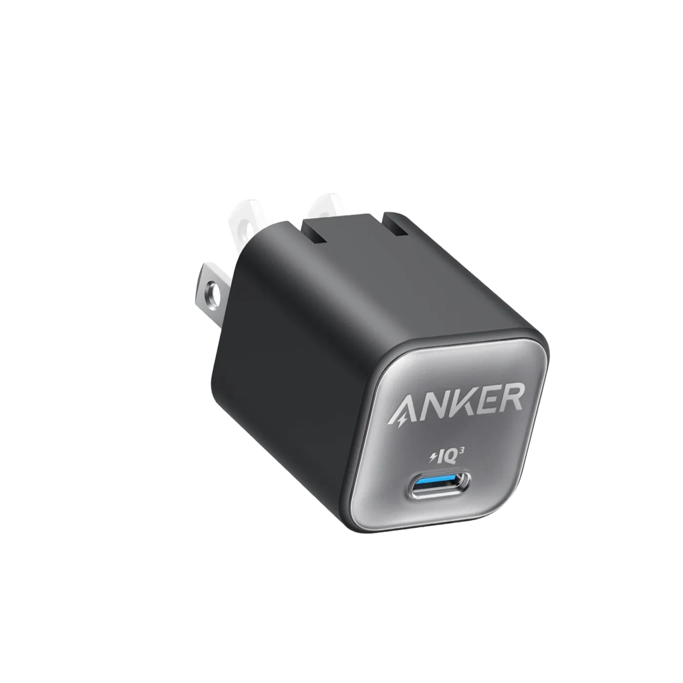 Nano 30 W USB-C GaN 30 W plegable — Titanio Tech