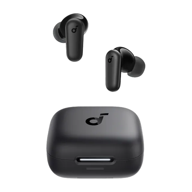Soundcore P30i auricular TWS · ANC hasta 42 dB · estuche-soporte — Titanio Tech