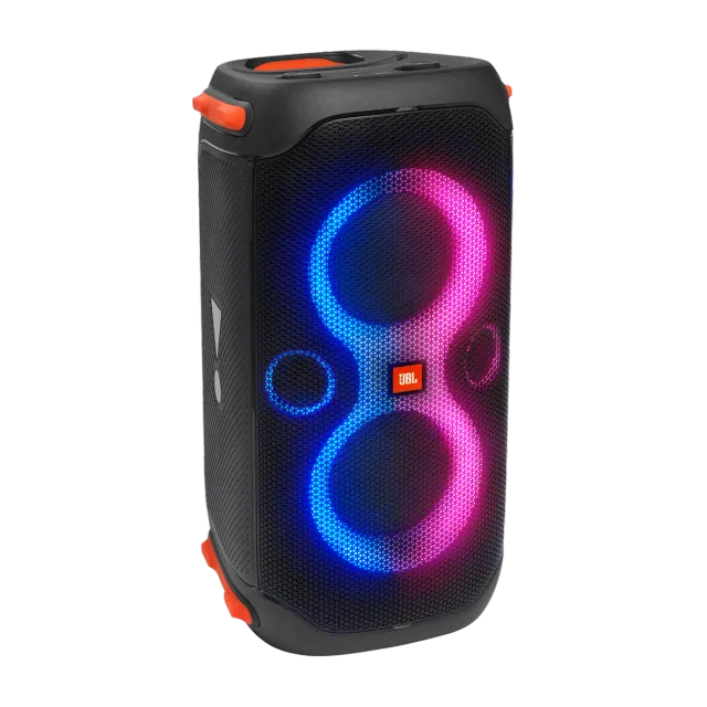 JBL PartyBox 110 parlante para fiestas · 160 W · luces · IPX4 — Titanio Tech
