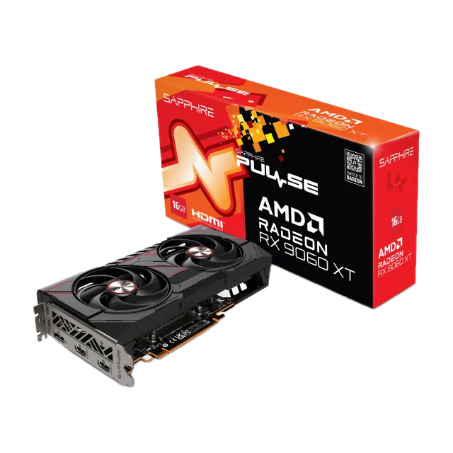 Radeon RX 9060 XT 8 / 16 GB — Titanio Tech