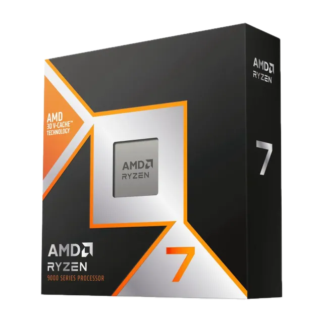 Ryzen 7 9850X3D 8 núcleos · 3D V-Cache — Titanio Tech
